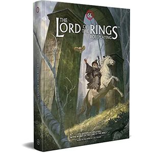 The Lord of the Rings: RPG 5E - Core Rulebook - Hardcover RPG Book, LOTR rollenspel, alles wat nodig is om je avontuur door Middle Earth te beginnen