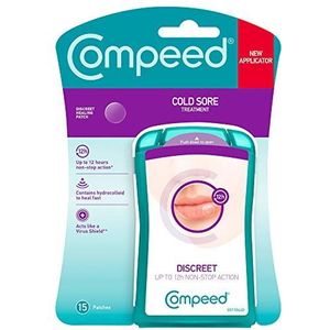 Compeed Cold Sore Patch, 60 patches (4 verpakkingen van 15 patches) door Compeed