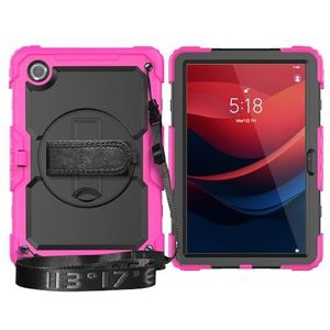 Tablet PC-hoes Compatibel met Lenovo Tab M11 TB-330FU/Lenovo Xiaoxin Pad 2024 TB-331FC Heavy Duty schokbestendige TPU-hoes, beschermhoes W schermbeschermer 380 draaibare standaard + handriem + schoude