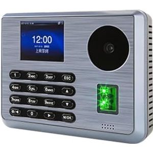 Aanwezigheidsmachine voor medewerkers Palm- en vingerafdrukkenidentificatie Prikklok Palmaanwezigheidsapparaat Vingerafdrukprikklok Palmscanner for kleine bedrijven en kantoren voor kleine bedrijven e