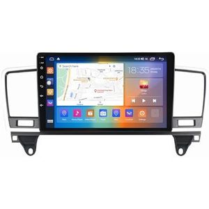 Android 13.0 Radio 2 Din Auto Stereo 9"" Touchscreen Autoradio Voor Benz M-Class 2011-2015 met Bluetooth/wifi/GPS Navigatie/FM Radio/Stuurwielbediening/AHD Omgekeerd Beeld (Size : M700S(8G+128G))