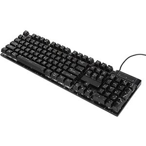 Mechanisch Toetsenbord, Computer Kleurrijk Licht Slijtvast Bedraad Mechanisch Gamingtoetsenbord voor Gaming