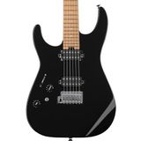 Charvel Pro-Mod DK24 HH 2PT CM LH Gloss Black Lefthand - ST-Style elektrische gitaar