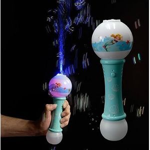 LED Zeep Bubble Gun Zeemeermin - turquoise met licht