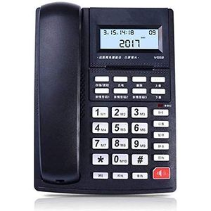 Telefoon Thuistelefoon Telefoon voor vaste lijn Retro telefoon Vaste Mode Persoonlijkheid Handige Thuiskantoor Vaste lijn (F)