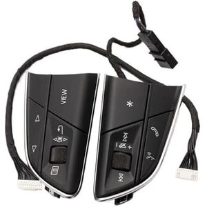 Stuurwiel Switch Knop Voor Q5 Sq5 Q5L Stuurwielknoppen Multifunctionele Schakelaars Auto Accessoires Stuurwielaccessoires(2-without heating)