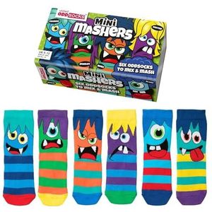 Oddsocks Fairytale Friends Sokken met eenhoorn, set van 6 stuks