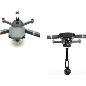 [Drone onderdelen] Mavic Pro Beugel for Gopro Hero 6 5 4 3 Actie Insta360 Camera 360 Graden Beugel Houder Ondersteuning for DJI Mavic Pro (Color : Bundle 3)