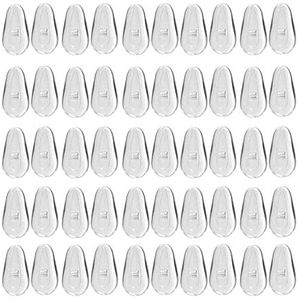 Super Zachte Luchtkamer Siliconen Neus Pads Voor Optische Eyewear Bril Accessoires Schroef-in Neus Supplies