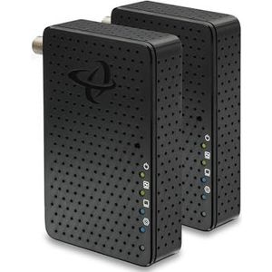 Hitron - MoCA 2.5 Adapter - Ethernet Over Coax - 2,5 Gbps - Compact Formaat - 2-pack