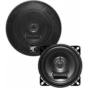 Hifonics VX42-10 cm (4"") 2-weg coaxiale auto-luidspreker, 1 paar, ingebouwde luidsprekers voor hifi-fans van de auto