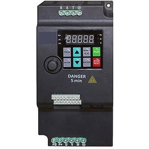 Frequentieomvormer, 5.5KW 380V VFD-omvormer met variabele frequentie for motorsnelheidsregeling