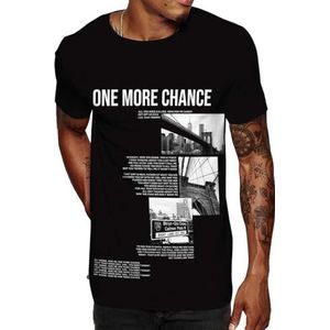 Swag Point Men’s Graphic T Shirts Urban Casual Tops Hip Hop Hipster Tee overhemden(Small)