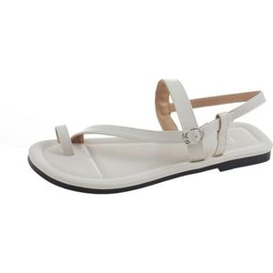 Slippers Met Orthopedische Bunion Corrector,Zacht,Damessandalen Met Ondersteuning Voor de Voetboog Ademend Verstelbaar,Outdoor Damessandalen Met Open Teen Om Te Lopen Strand Reis (Color : White, Siz