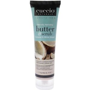 Cuccio Coconut & White Ginger Butter Scrub Tube 113g (4oz)