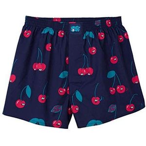 Lousy Livin heren ondergoed cherries, blauw, XL
