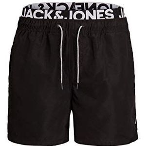 Jack & Jones Jjiaruba Jjswimshorts AKM Db Wb Solid zwembroek
