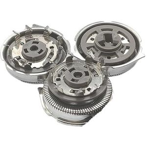 3 reservekoppen voor Philips scheerapparaat serie 1000, 2000, 3000, S738, SH50, S510, S511, S512, S520.