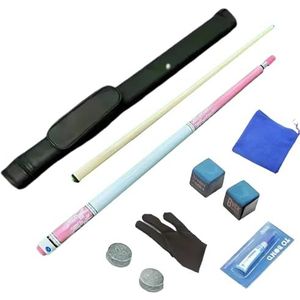 YIWENG 2X2 Hard Cue Case Biljart Pool Cue Stick Draagtas Tube,Cue Stick Draagtas