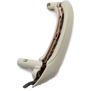 Auto interieurdeurgrepen Voor BMW X3 X4 F25 F26 Links Rechts Auto Interieur Passagiersdeurgreep Met Handvat Buitenste Afdekking Trim Montage(Left Creamy)