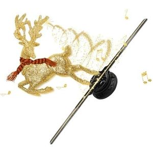 Hologramwaaier, 40CM 224Pcs LED WIFI 3D Projector Licht Hologram Projector PC Controle LED Holografische Fan Logo Reclame Licht Afstandsbediening Speler,for Businesses, Parties, Etc