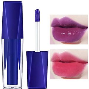 Vloeibare lippenstift,Blue Lipsticks Hydraterende Lipgloss | Langdurige waterdichte lipgloss voor meisjes en vrouwen, blauwe lippenstift Holexty