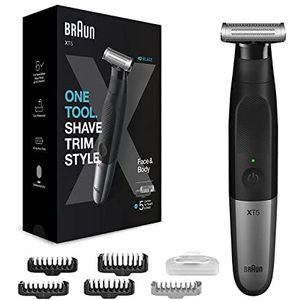 Braun - XT5100 - Baardtrimmer - Zwart/Zilver