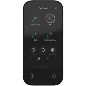 Ajax - Toetsenbord - Zwart - Touchscreen - 58454