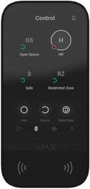 Ajax - Toetsenbord - Zwart - Touchscreen - 58454
