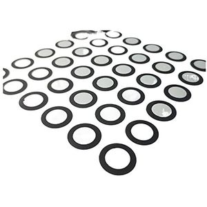 Scanning Marking Dots Handgebracht 3D-scanner 3D magnetische markeringspunt sticker Point Reflective Point Mark Fixed Doelpuntpositionering Binnenmarkeringspunt Meetpunt Markering(6 10(general reflect