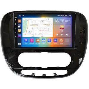 Android 13.0 Radio 2 Din Auto Stereo 9"" Touchscreen Autoradio Voor KIA Soul 2013-2019 met Bluetooth/wifi/GPS Navigatie/FM Radio/Stuurwielbediening/AHD Omgekeerd Beeld (Color : A, Size : M700S(8G+1