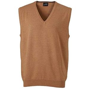 James & Nicholson Truivest voor heren, camel, M