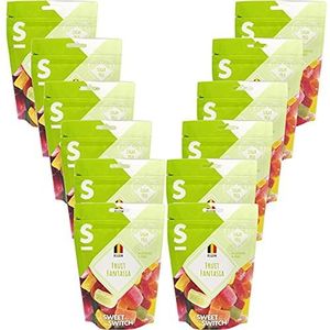 SWEET-SWITCH® - 12 x 100 g - Fruit Fantasia - Fruitsnoepjes - Snoep - Suikervrij - Glutenvrij - Vegan - KETO