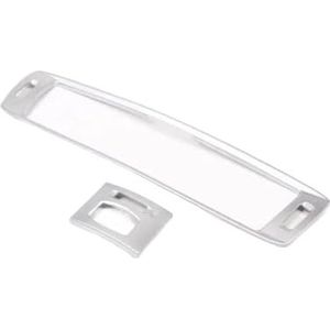 Car Center Control Air Condition Outlet Vent Frame Cover Trim Interior Voor B&MW X3 F25 2011 2012 2013 2014 2015 2016 2017(Silver 1)