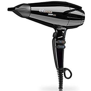 BaByliss Pro Italia Brava - Haardroger - Zwart - 2400 W - Nano Titanium Heat Technology