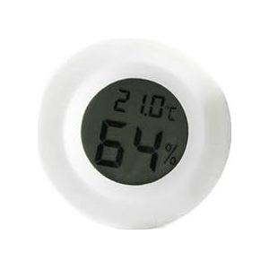 Mini Zwart Wit Digitale LCD Indoor Handige Temperatuursensor Vochtigheidsmeter Thermometer Hygrometer Gauge(Temperature humidity-03)
