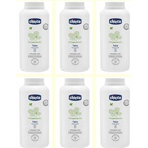 6 X Poeder van Talcum Chicco Baby Moments Voor de verzorging van kinderen en zuigelingen
