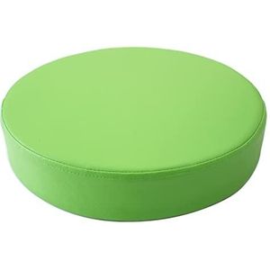 leren eetkamerstoel kussen, Ronde Keuken Eetkamerstoel Zitkussen Stoelkussen - Hoge Kruk Stoelkussen - Barstoel Zitkussen Billenkussen(Green,40 * 40 * 5cm)