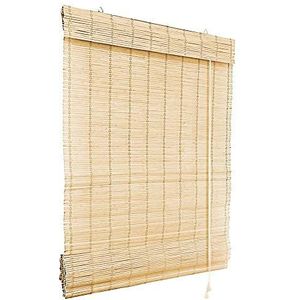 Victoria M. Bamboe rolgordijn vouwgordijn 90 x 160 cm, Naturel, bescherming tegen inkijk rolgordijn voor ramen en deuren
