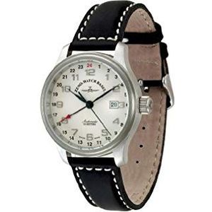 Zeno-Watch herenhorloge - NC Retro GMT (Dual Time) - 9563-e2