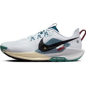 Nike REACTX Pegasus Trail 5 Hardloopschoen voor heren, wit/zwart-court blue-cedar, 48,5 EU, White Black Court Blue Cedar, 48.5 EU