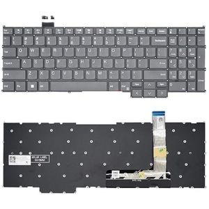 Engels laptoptoetsenbord voor Thinkbook 16 Gen 6 2023 +16p G4 IRH IRL G5+ G6 IRL/ABP + IMH(US Grey No Backligh)