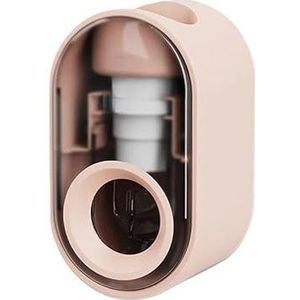 Tandpasta knijper - Rollende tube tandpasta knijper, tandpasta dispenser, bespaart tandpasta(Type A-Pink)