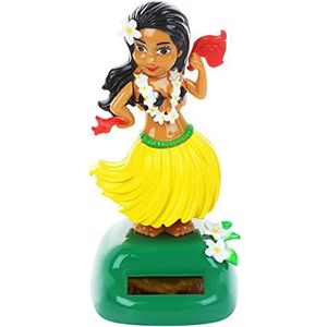 StyleBest Swing Dance Hawaiiaanse Hula Girl Ornament, Dashboard Zonne-energie Hawaiiaanse Hula Schudden Hoofd Dancing Speelgoed, Figuur Pop Thuis Auto Interieur Decoraties