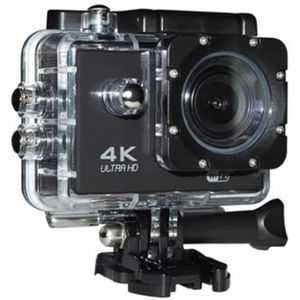 2.0"" Action Camera Ultra HD 4K 30FPS WiFi Onderwatercamera's Waterdichte Helm Fiets Videocamera's Buitensportcamera(WHITE)