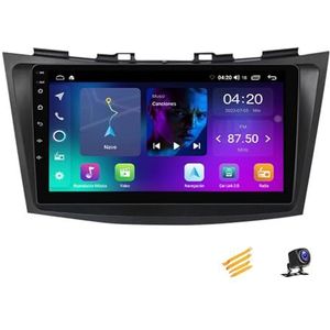 ZARAPLUS Android 13 Autoradio Multimediaspeler Met Navigatie Compatibel Met Suzuki Swift 2011~2015 9 Inch Touchscreen Autoradio Voor 4G/WIFI/FM/SWC/DSP/Android Auto/Carplay,NF1
