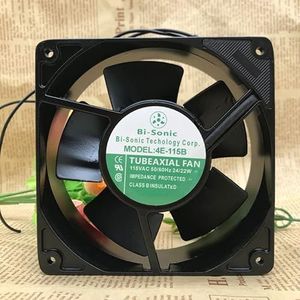 Original 4E-115B 12038 12CM axial fan AC115V all-metal cooling fan