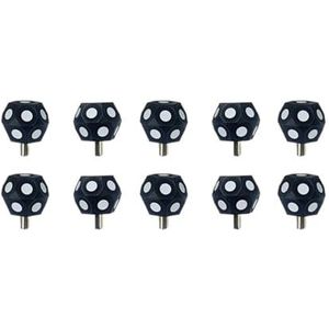 3D-scanner Sticking Points Tracking Dots for 3D-scannen, for 3D-scannen en optische tracking Voor snelle identificatie(Balls(10))