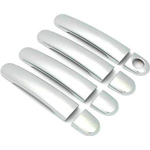 Zelfklevend Anti-kras deurgreephoezen voor 2008 2009 2010 2011 2012 voor Lavida Krasbescherming(Single-hole plating bright*8)