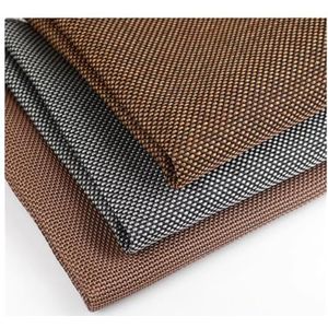 Style Speaker Grill Cloth - Classic Vintage Verdikte vervangende mesh-stof met optimale geluidsoverdracht (bruin (75x50cm))